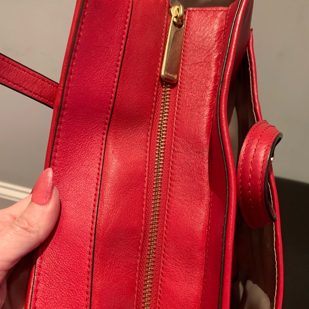❤️COACH❤️LEATHER CARRYALL. GORGEOUS!!! - Picture 9 of 15